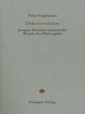cover image of Dekonstruktion